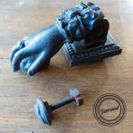 Oude Franse Deurklopper Klopper Voordeur Deurbel, Antiek en Kunst, Ophalen