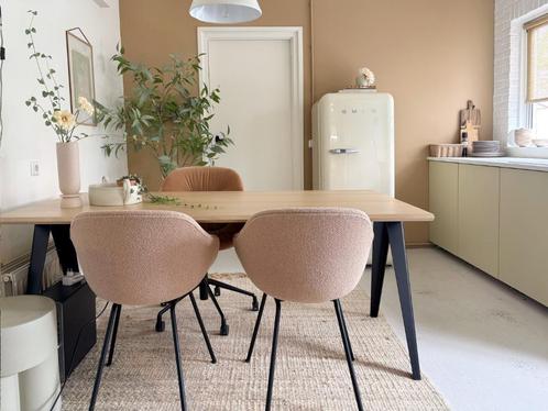 eettafel Seuren 90x180, Huis en Inrichting, Tafels | Eettafels, Gebruikt, 50 tot 100 cm, 150 tot 200 cm, Vier personen, Rechthoekig