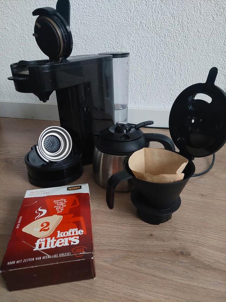Philips Senseo Switch koffiemachine, compleet en werkt goed!, Witgoed en Apparatuur, Koffiezetapparaten, Gebruikt, Gemalen koffie