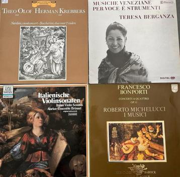 4 lp klassieke elpee vinyl Italian violin sonatas etc. beschikbaar voor biedingen