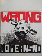 NoMeansNo - Wrong LP Original 1st press 1989, Gebruikt, Ophalen of Verzenden, Alternative