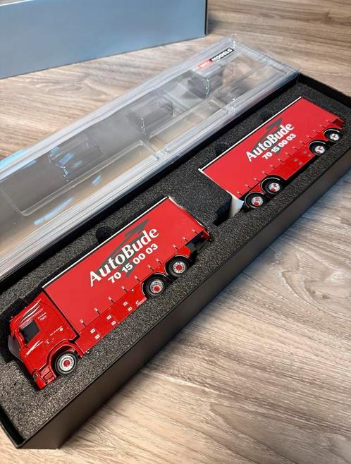 WSI Scania S580 AutoBude – full trailer combinatie, Hobby en Vrije tijd, Modelauto's | 1:50, Nieuw, Bus of Vrachtwagen, Wsi, Ophalen of Verzenden