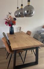 Eiken houten tafel, Huis en Inrichting, Tafels | Eettafels, Ophalen, Gebruikt, 50 tot 100 cm, Vier personen