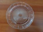Mooie glazen schaal, bordje vintage retro te koop!, Ophalen