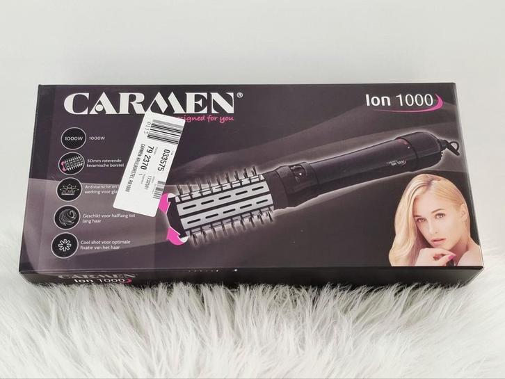 Hetelucht borstel van het merk Carmen (type RB1000), Sieraden, Tassen en Uiterlijk, Uiterlijk | Haarverzorging, Nieuw, Krultang of Stijltang