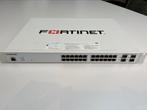 Fortiswitch 124E-FPOE, Computers en Software, Netwerk switches, Ophalen of Verzenden, Gebruikt
