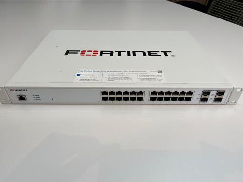 Fortiswitch 124E-FPOE, Computers en Software, Netwerk switches, Gebruikt, Ophalen of Verzenden