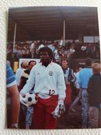 Foto van  Stanley Menzo(2).(Ajax)., Ophalen of Verzenden, Zo goed als nieuw, Ajax, Spelerskaart