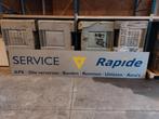 Reclamebord Service Rapide - 300x60, Ophalen of Verzenden, Gebruikt, Reclamebord