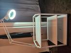loeplamp trolley tafel salon Nagels Nails studio, Huis en Inrichting, Bureaus, Ophalen of Verzenden, Gebruikt