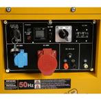 Dieselgeneratorset geluidsgedempt 10 Kva met garantie, Zakelijke goederen, Machines en Bouw | Aggregaten, Ophalen