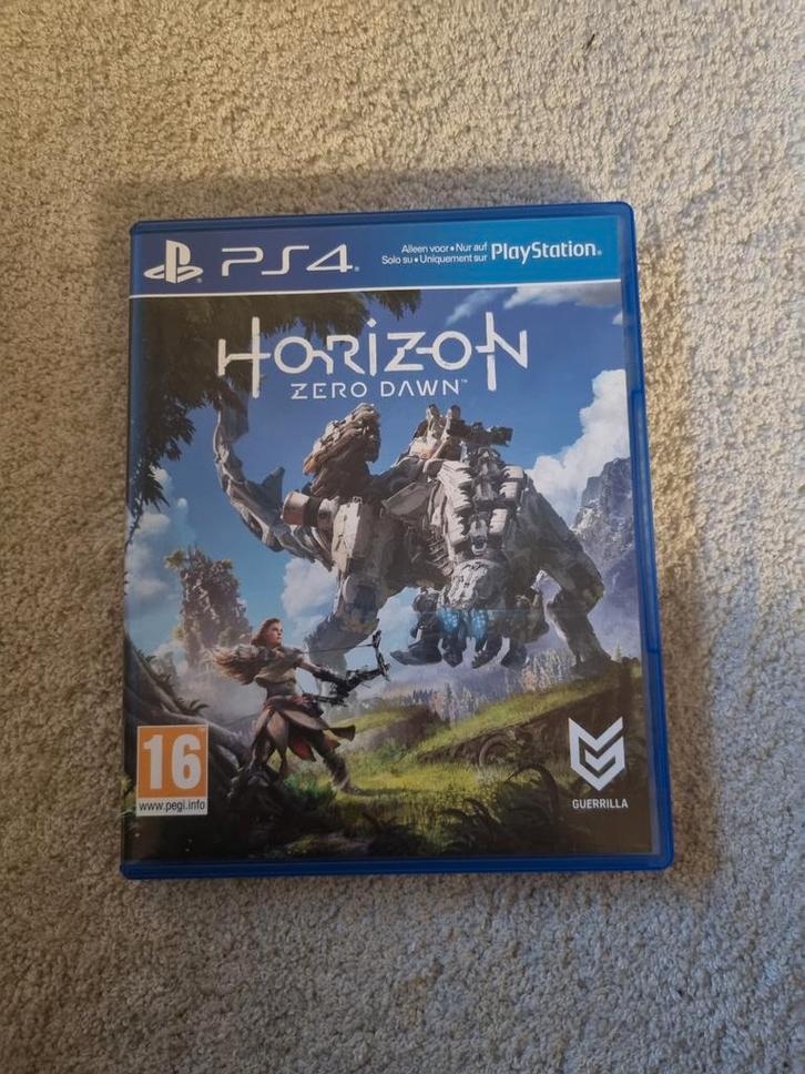 Horizon Zero Dawn - Playstation 4, Spelcomputers en Games, Games | Sony PlayStation 4, Gebruikt, Avontuur en Actie, 1 speler, Vanaf 16 jaar