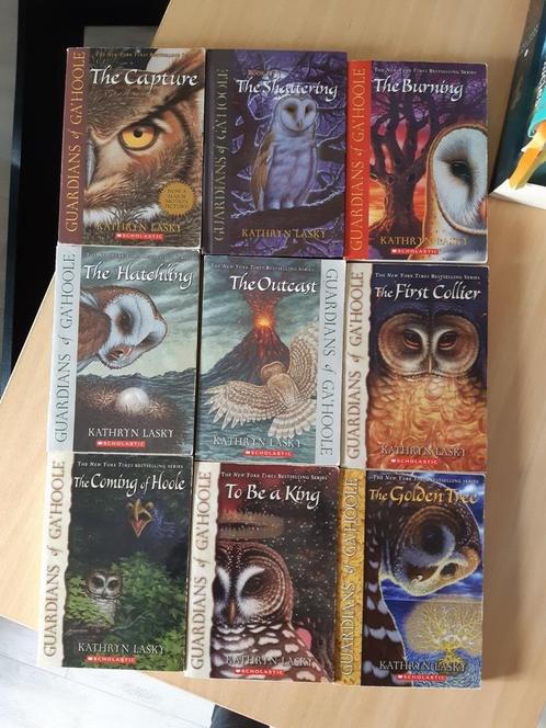 Kathryn Lasky - Guardians of Ga'hoole - 9 boeken engels tali, Boeken, Kinderboeken | Jeugd | 13 jaar en ouder, Ophalen of Verzenden