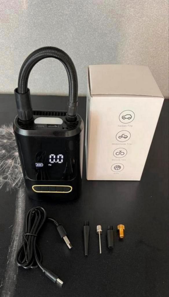 Mi electrische compressor luchtpomp NIEUW!!, Caravans en Kamperen, Luchtpompen, Nieuw, Elektrisch, Ophalen of Verzenden