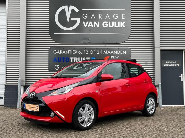 Toyota Aygo 1.0 VVT-i x 69PK Cabrio,Airco,Isofix,ElektrRamen, Auto's, Toyota, Bedrijf, Te koop, Aygo, ABS, Achteruitrijcamera