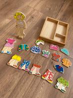 Houten Aankleedpop Spel, Ophalen of Verzenden, Gebruikt