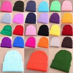 Heren dames muts beanie zwarte blauwe roze rode groene, Kleding | Heren, Mutsen, Sjaals en Handschoenen, Verzenden, Nieuw, Muts