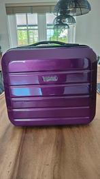 Optidee beautycase paars, NIEUW, Ophalen of Verzenden, Nieuw, Paars, Hardcase