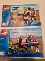 Lego City 4433 Dirt Bike Transporter, Kinderen en Baby's, Speelgoed | Duplo en Lego, Ophalen of Verzenden, Gebruikt, Complete set