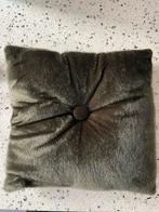 Mosgroen Fake Fur Kussen 38x38cm, Huis en Inrichting, Ophalen, Nieuw, Groen, Vierkant