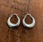 Prachtige 925 zilveren verdikte creolen!, Sieraden, Tassen en Uiterlijk, Oorbellen, Hangers, Verzenden, Zo goed als nieuw, Zilver