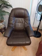 Mooie leren draai/relax fauteuil., Modern., Minder dan 75 cm, Leer, Ophalen of Verzenden