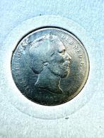 1866 halve gulden / 0.5 gulden | Moeilijk jaar, Ophalen of Verzenden, Koning Willem III, Zilver