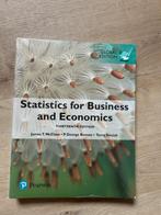 Statistics for Business and Economics ISDN 9781292227085, Boeken, Nieuw, Ophalen of Verzenden, HBO