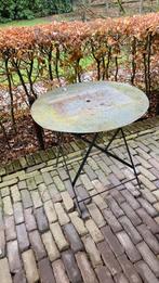 Brocante ijzeren tafeltje, Antiek en Kunst, Ophalen