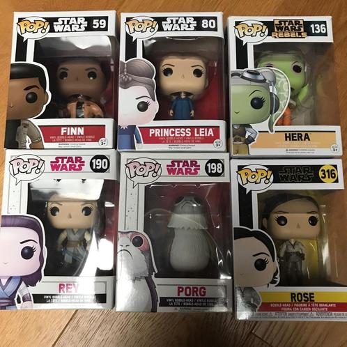 Star Wars funko pops, Verzamelen, Poppetjes en Figuurtjes, Nieuw, Ophalen of Verzenden
