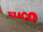 Grote Texaco Reclame Letters, Verzamelen, Merken en Reclamevoorwerpen, Ophalen, Gebruikt, ., Lichtbak of (neon) lamp