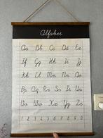 Schoolposter letters, Ophalen of Verzenden