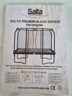 Salta Premium Black Edition 396 cm X 244 cm, Kinderen en Baby's, Speelgoed | Buiten | Trampolines, Ophalen