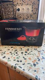 Gietijzeren fonduepan nieuw, Ophalen of Verzenden, Nieuw, Brander, Fonduepan