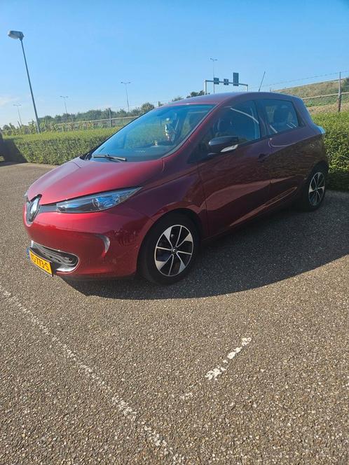 Renault ZOE 2017 rood 41 kwh,       km: 54200 (ex. accu), Auto's, Renault, Particulier, ZOE, ABS, Achteruitrijcamera, Airbags