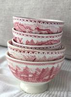 5 kommetjes Alpes Boch / Laitiere Societe Ceramique Maastri, Antiek en Kunst, Ophalen of Verzenden