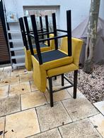 Set van 4 Rofra Krukken - Geel, Huis en Inrichting, Ophalen, Gebruikt, 90 cm of meer, 4 krukken