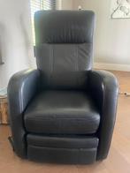 Stawett - Lederen relaxfauteuil / sta-op-stoel, Huis en Inrichting, Fauteuils, Ophalen of Verzenden, Gebruikt, Leer, 75 tot 100 cm