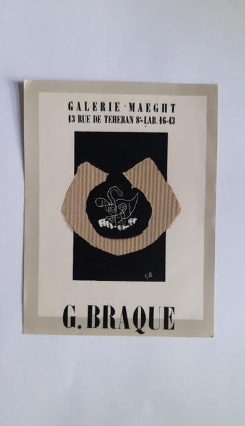 G.Braque, in Galerie MAEGHT, Parijs in 1946 beschikbaar voor biedingen