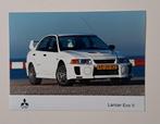 Mitsubishi Lancer Evo V 1998 - PERSFOTO -, Ophalen of Verzenden, Nieuw, Mitsubishi