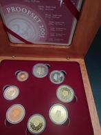Proofset 2005 Nederland in Hout Cassette, Postzegels en Munten, Munten | Nederland, Ophalen of Verzenden, Koningin Beatrix, Euro's