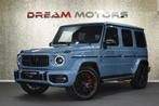 Mercedes-Benz G-klasse 63 AMG 585pk | CHINA BLUE | MANUFAKTU, Auto's, Automaat, Adaptive Cruise Control, G-Klasse, Blauw