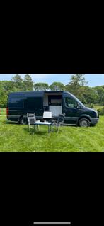 Crafter Buscamper 2009 Automaat, Caravans en Kamperen, Volkswagen, Diesel, Particulier, Tot en met 2