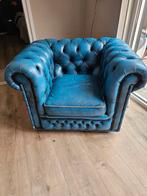 Chesterfield stoel uniek, Ophalen, Gebruikt, Eenpersoons, Minder dan 150 cm