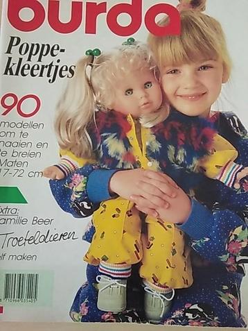 Poppenkleertjes patronen van Burda  beschikbaar voor biedingen