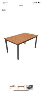 Tuintafel L 150 x B 90 x H 74 cm, NIEUW in doos! €100,-!!, Ophalen, Nieuw, Rechthoekig, Hout