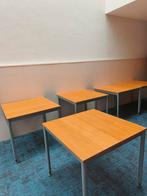 Kantinetafels 11 stuks, Ophalen, In hoogte verstelbaar, Gebruikt, Bureau