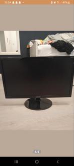 Samsung monitor zwart, Ophalen, Zo goed als nieuw, 60 Hz of minder