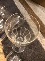 Antieke gegraveerde port / likeur glaasjes 5 stuks, Antiek en Kunst, Ophalen of Verzenden