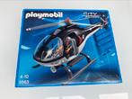 Playmobil politie helikopter, Kinderen en Baby's, Speelgoed | Playmobil, Ophalen of Verzenden, Gebruikt, Complete set